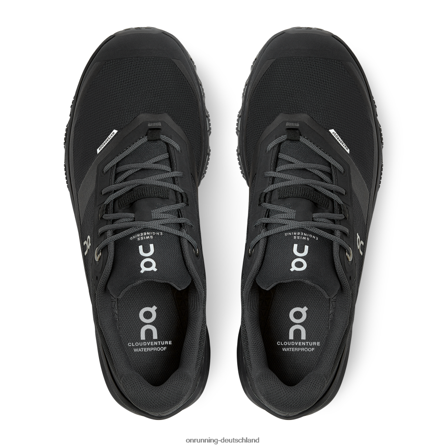 Frauen 4TJ86869 Schwarz cloudventure wasserdicht On Running