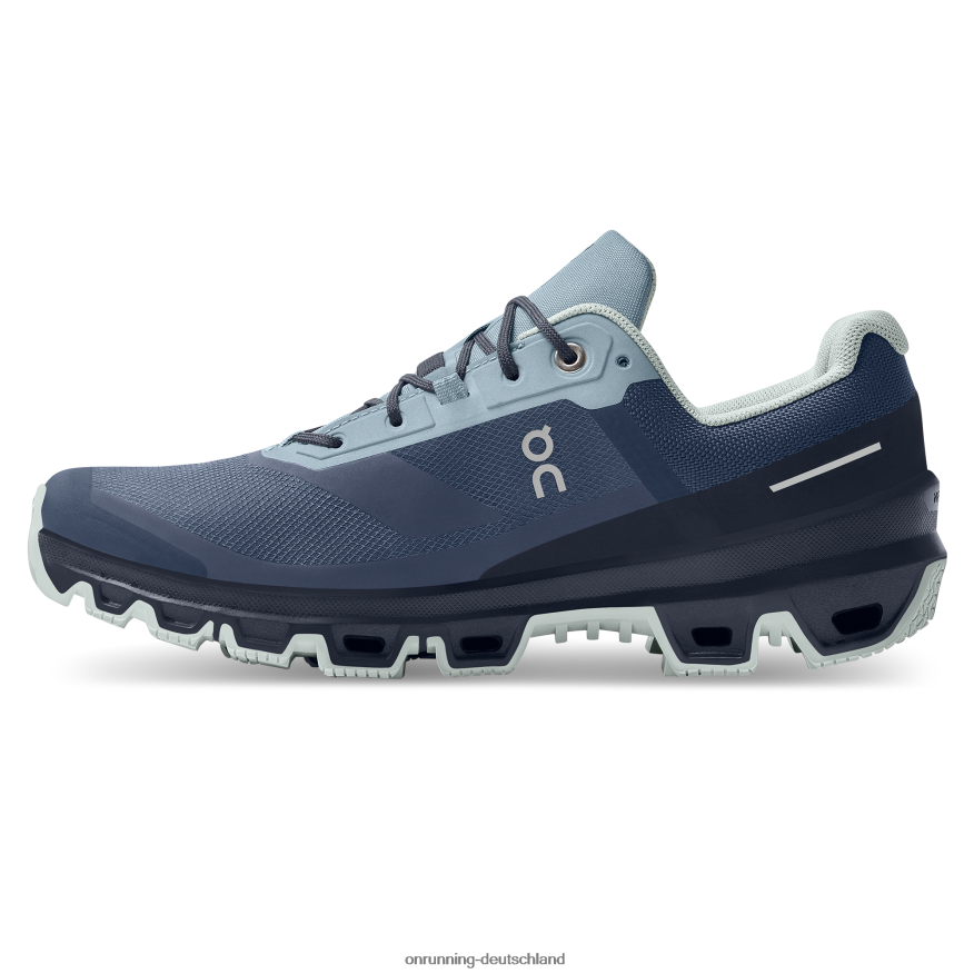 Frauen 4TJ86871 Denim/Mitternacht cloudventure wasserdicht On Running