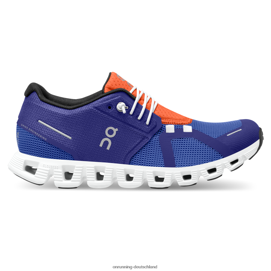 Frauen 4TJ868182 Kobalt/Indigo Wolke 5 drücken On Running