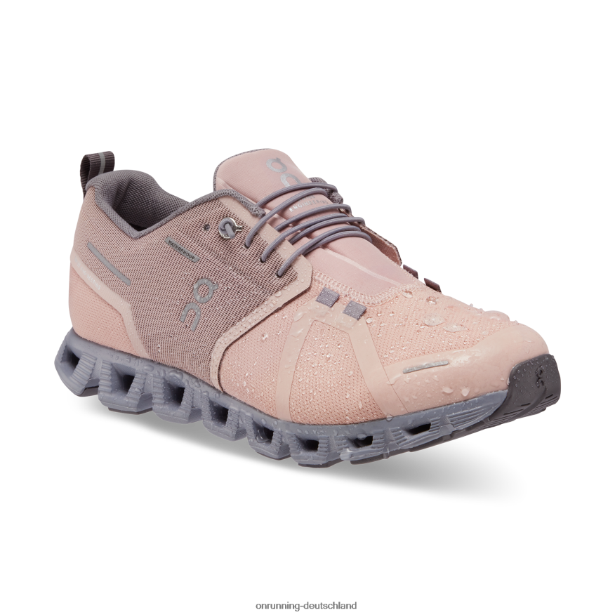 Frauen 4TJ868186 Rose/Fossil Wolke 5 wasserdicht On Running