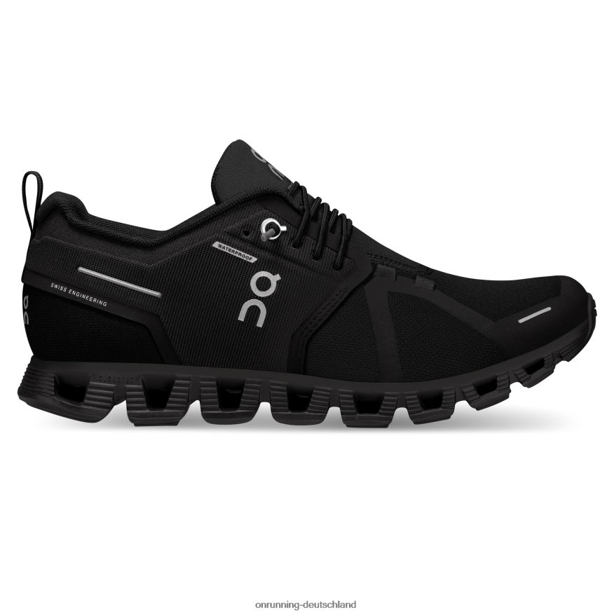 Frauen 4TJ868191 alles schwarz Wolke 5 wasserdicht On Running