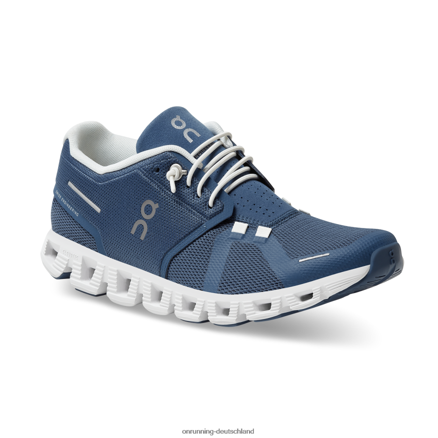 Frauen 4TJ868346 Denim/Weiß Wolke 5 On Running
