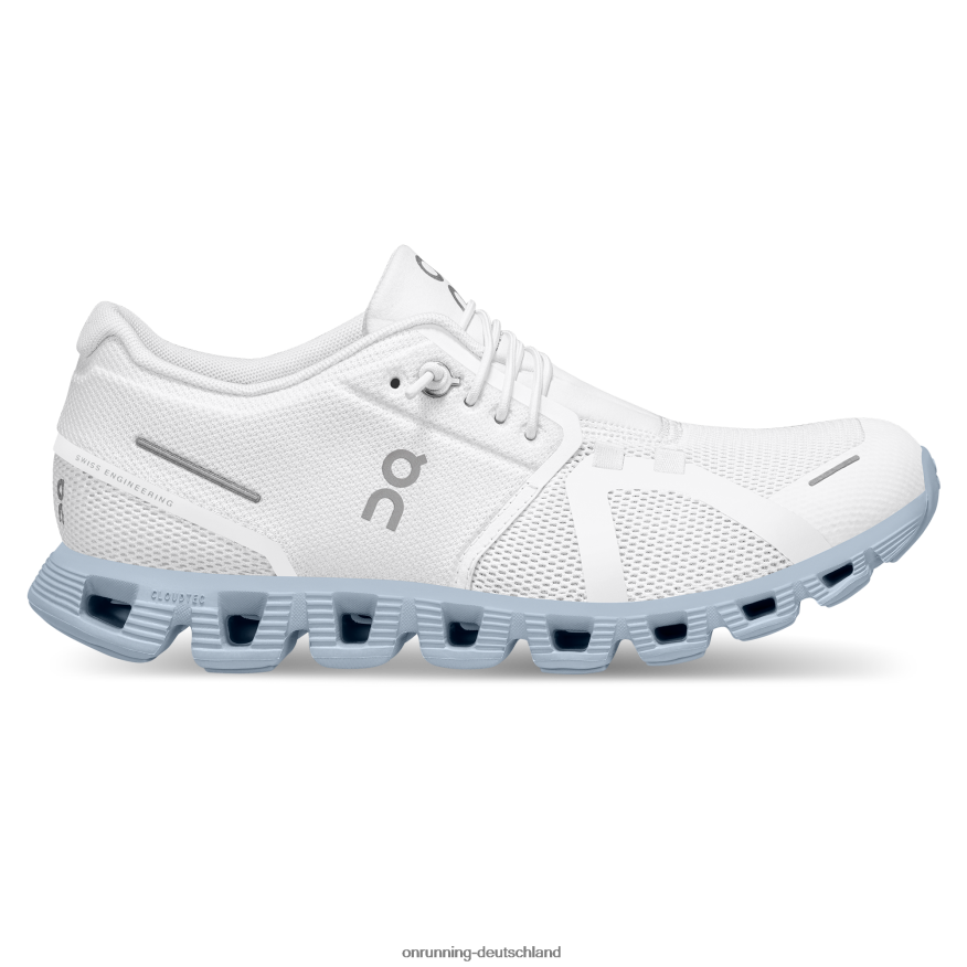 Frauen 4TJ868350 weiß/chambray Wolke 5 On Running