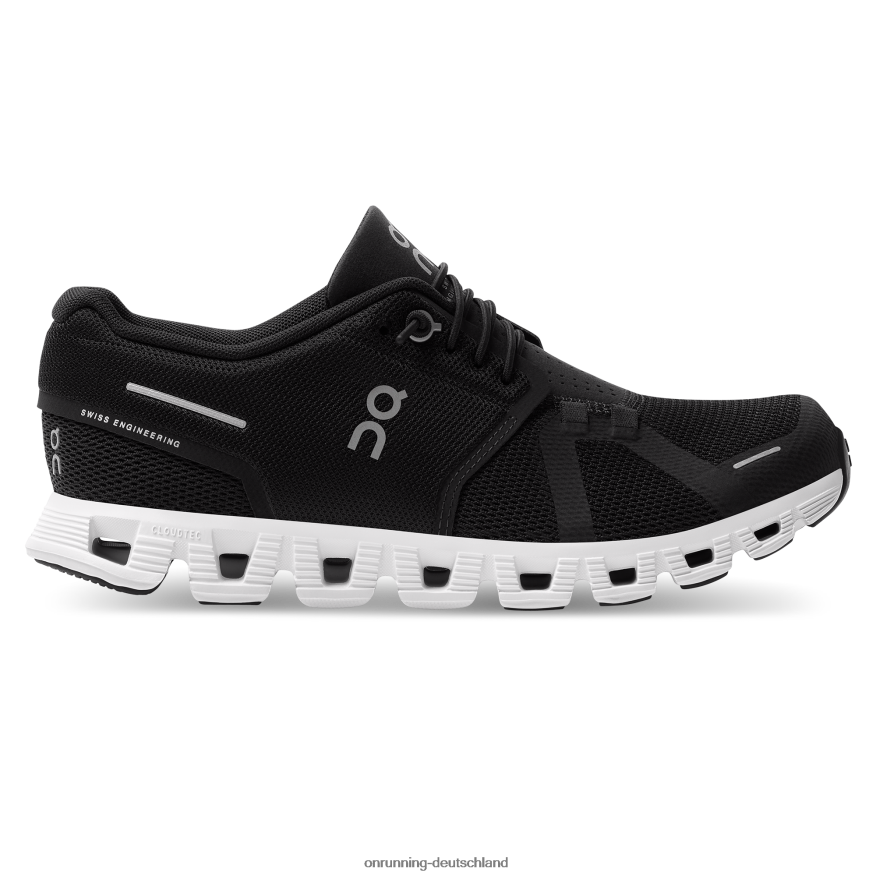 Frauen 4TJ868354 Schwarz-Weiss Wolke 5 On Running
