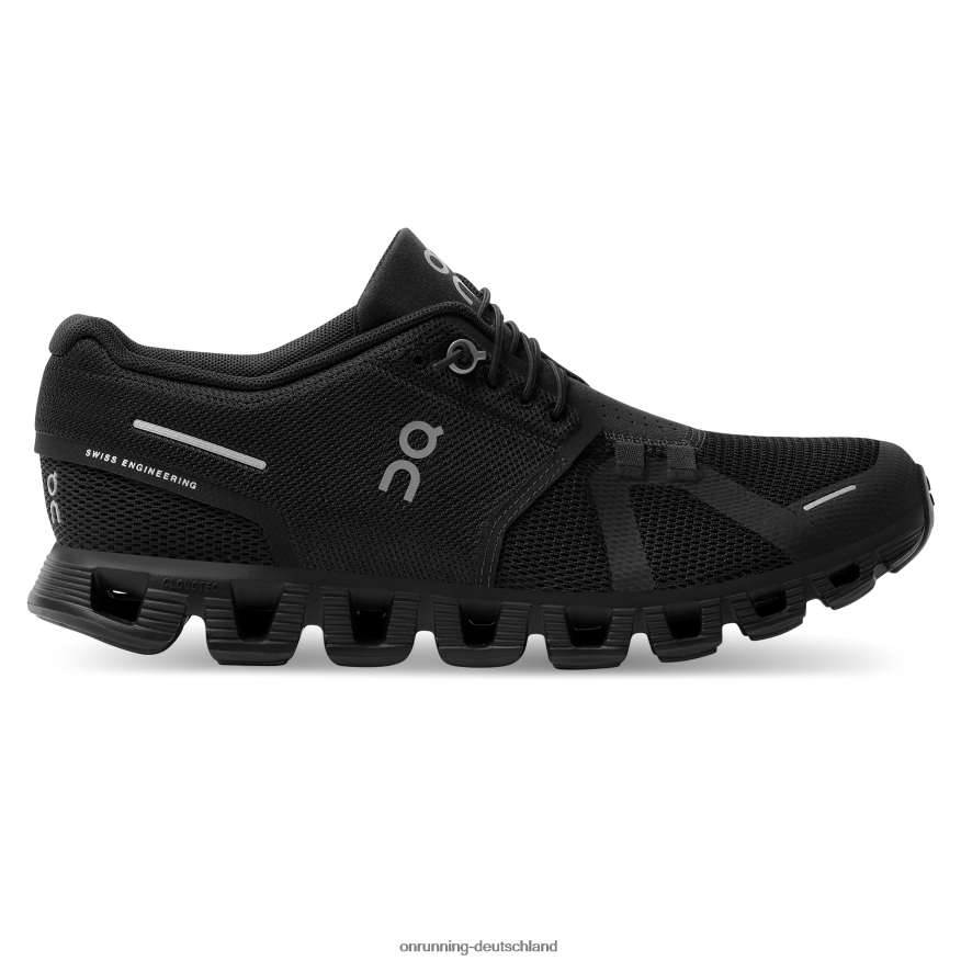 Frauen 4TJ868356 alles schwarz Wolke 5 On Running
