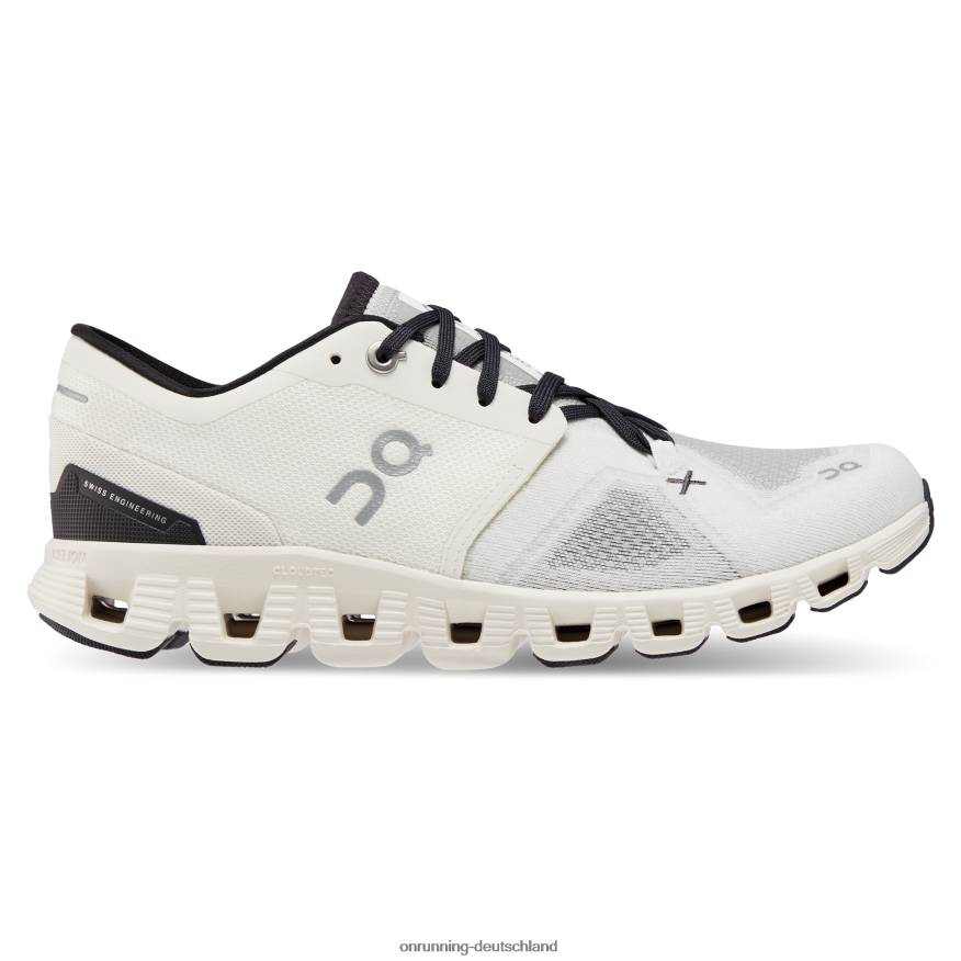 Frauen 4TJ86834 weiß schwarz Wolke x 3 On Running