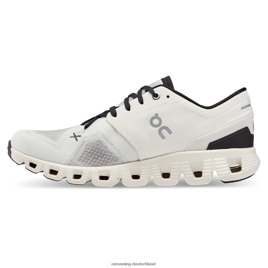 Frauen 4TJ86834 weiß schwarz Wolke x 3 On Running