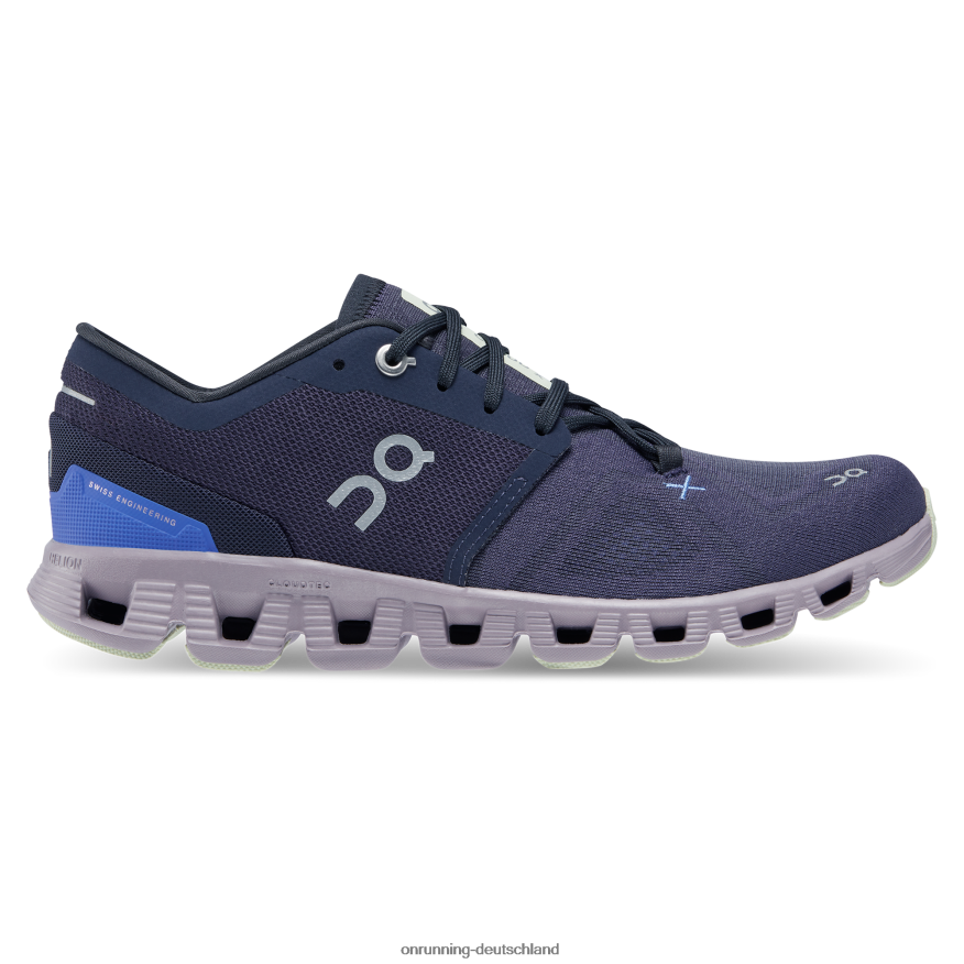 Frauen 4TJ86835 Mitternacht/Reiher Wolke x 3 On Running