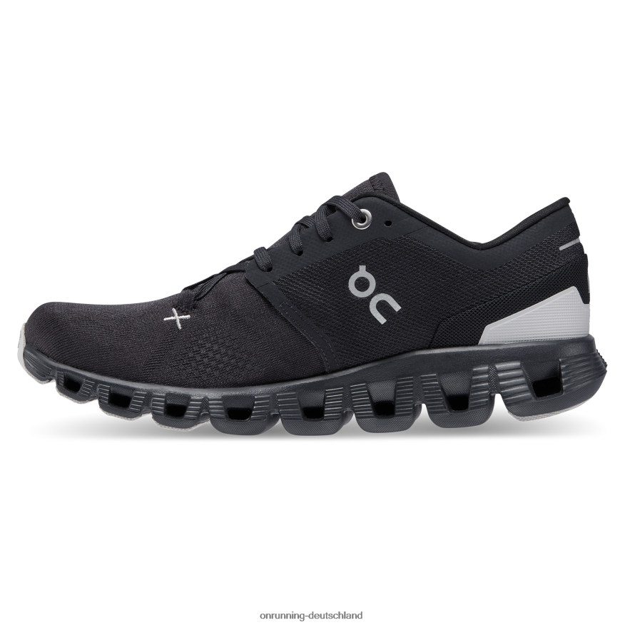 Frauen 4TJ86837 Schwarz Wolke x 3 On Running
