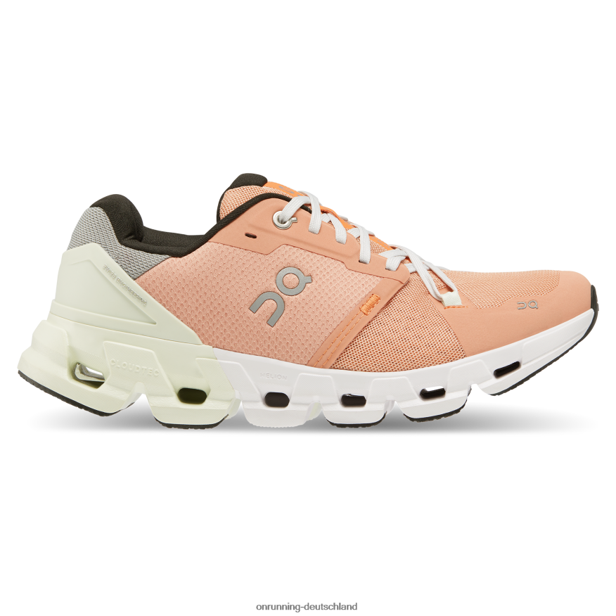 Frauen 4TJ868421 Pfirsich/Aloe Cloudflyer 4 On Running