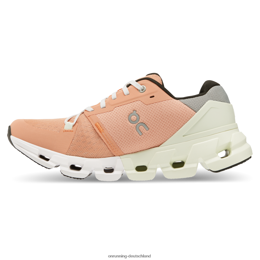 Frauen 4TJ868421 Pfirsich/Aloe Cloudflyer 4 On Running
