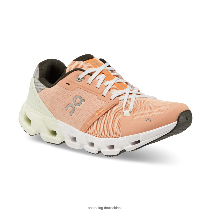 Frauen 4TJ868421 Pfirsich/Aloe Cloudflyer 4 On Running