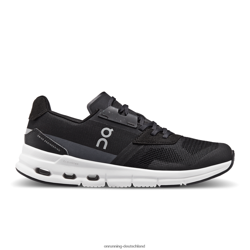 Frauen 4TJ8682 Schwarz-Weiss Wolkenriss On Running