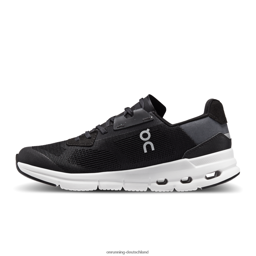 Frauen 4TJ8682 Schwarz-Weiss Wolkenriss On Running