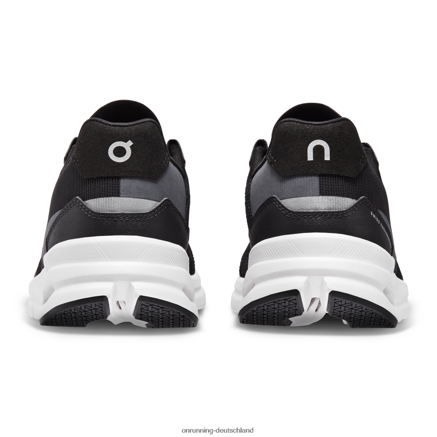 Frauen 4TJ8682 Schwarz-Weiss Wolkenriss On Running