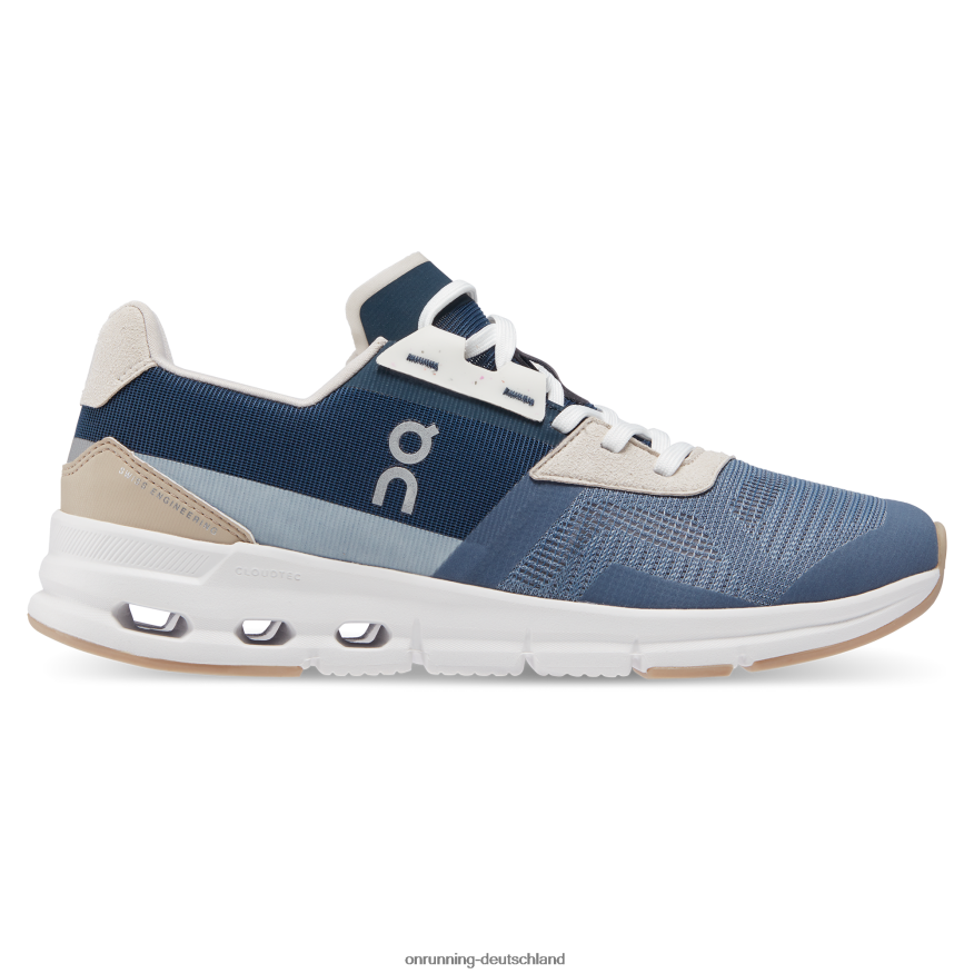 Frauen 4TJ8685 Metall/Marineblau Wolkenriss On Running