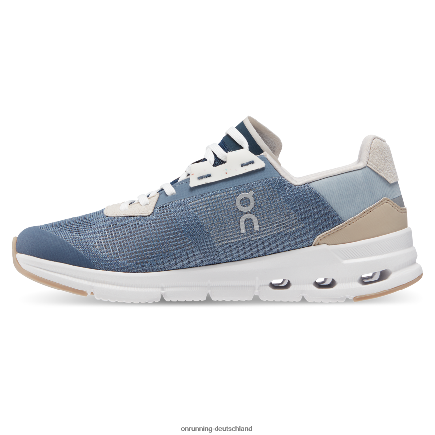 Frauen 4TJ8685 Metall/Marineblau Wolkenriss On Running