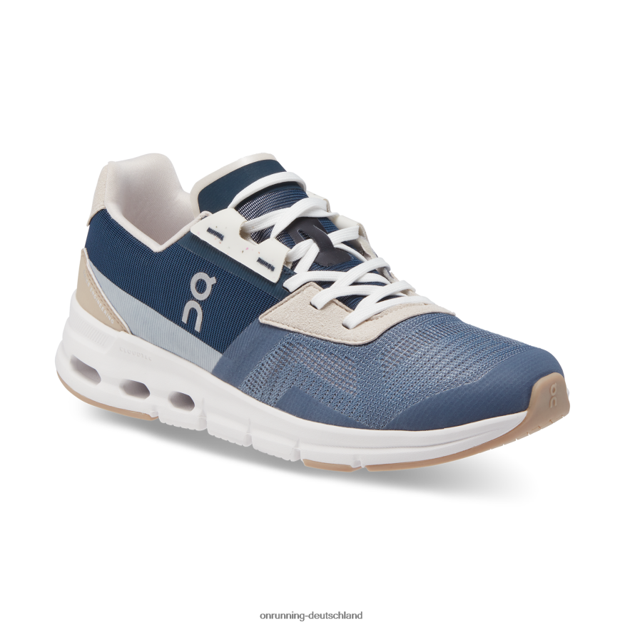 Frauen 4TJ8685 Metall/Marineblau Wolkenriss On Running