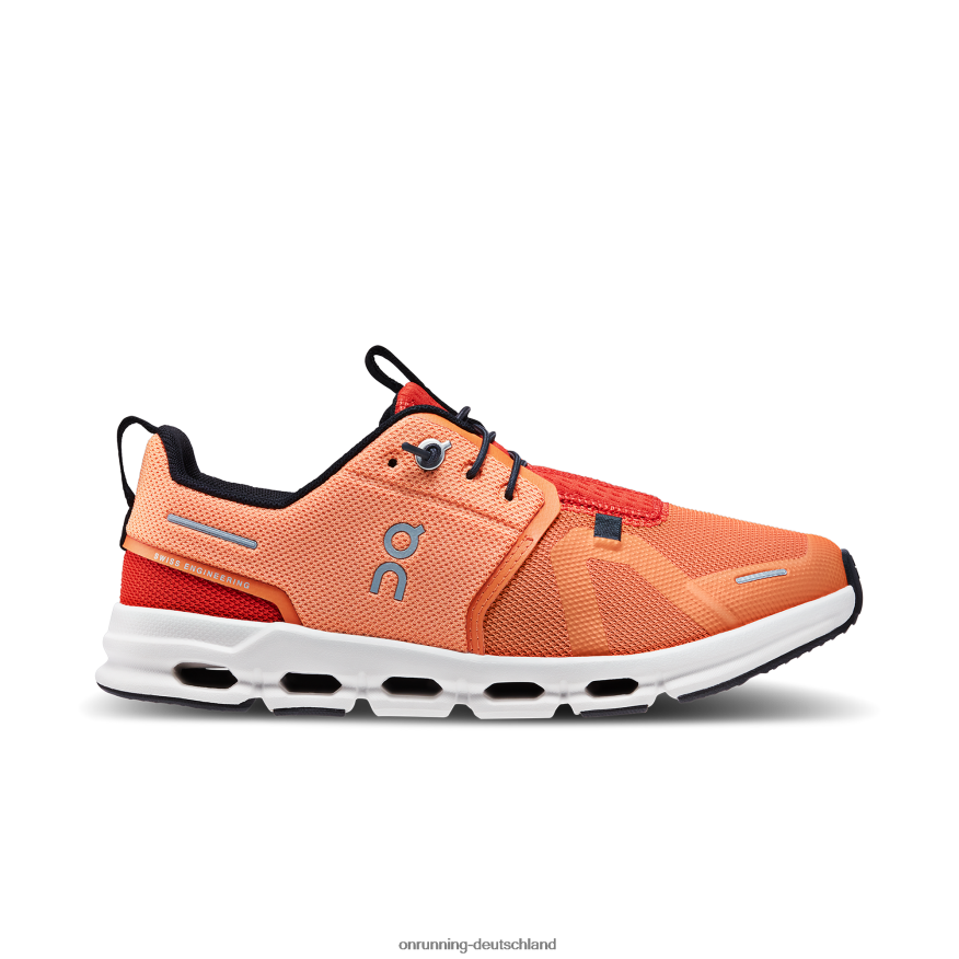 Kinder 4TJ868986 Orange Rot Wolkenhimmel On Running
