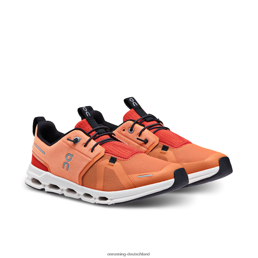 Kinder 4TJ868986 Orange Rot Wolkenhimmel On Running