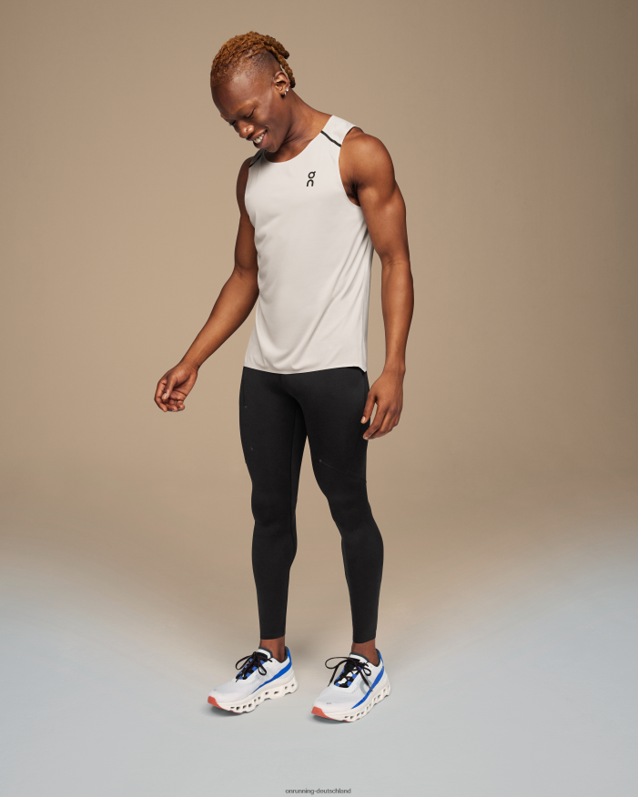 Männer 4TJ868779 Schwarz Performance-Strumpfhose On Running