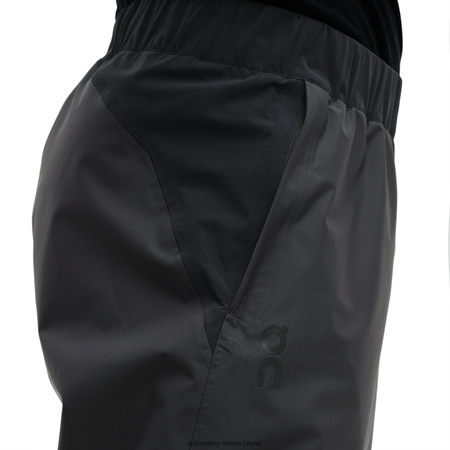 Männer 4TJ868927 Schwarz Sturmhose On Running