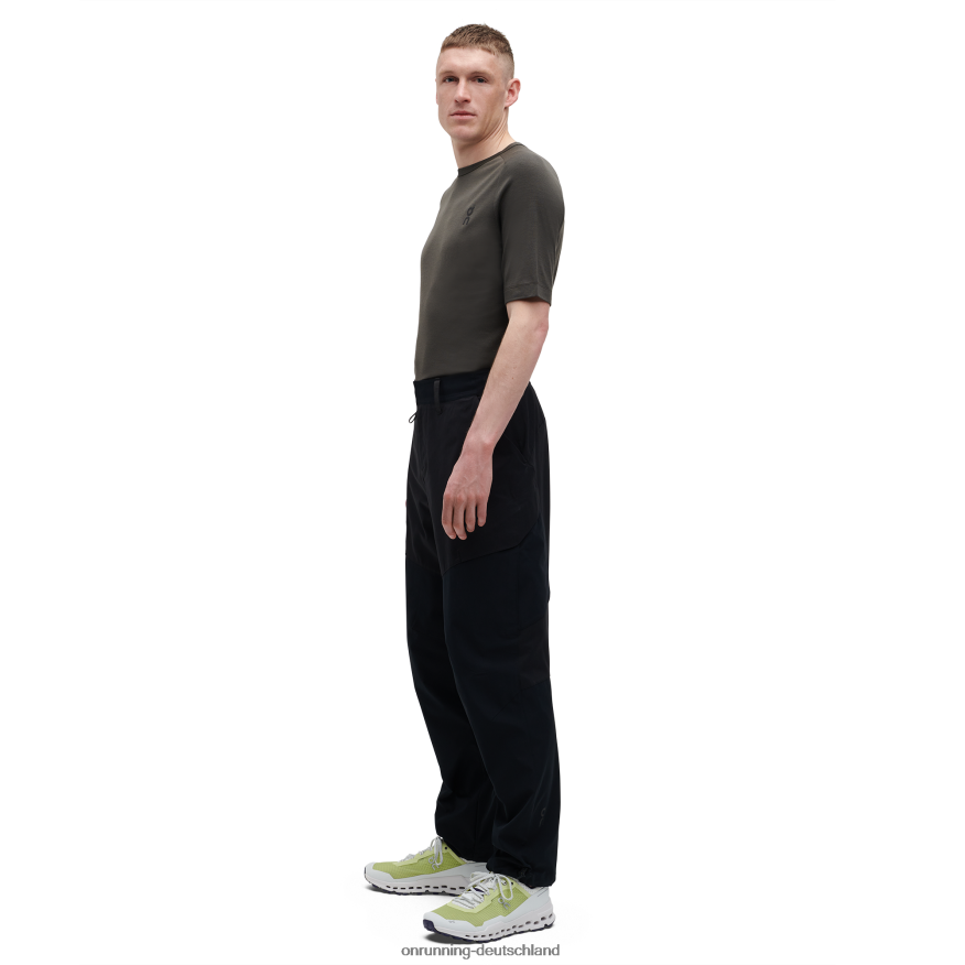 Männer 4TJ868933 Schwarz Entdeckerhose On Running