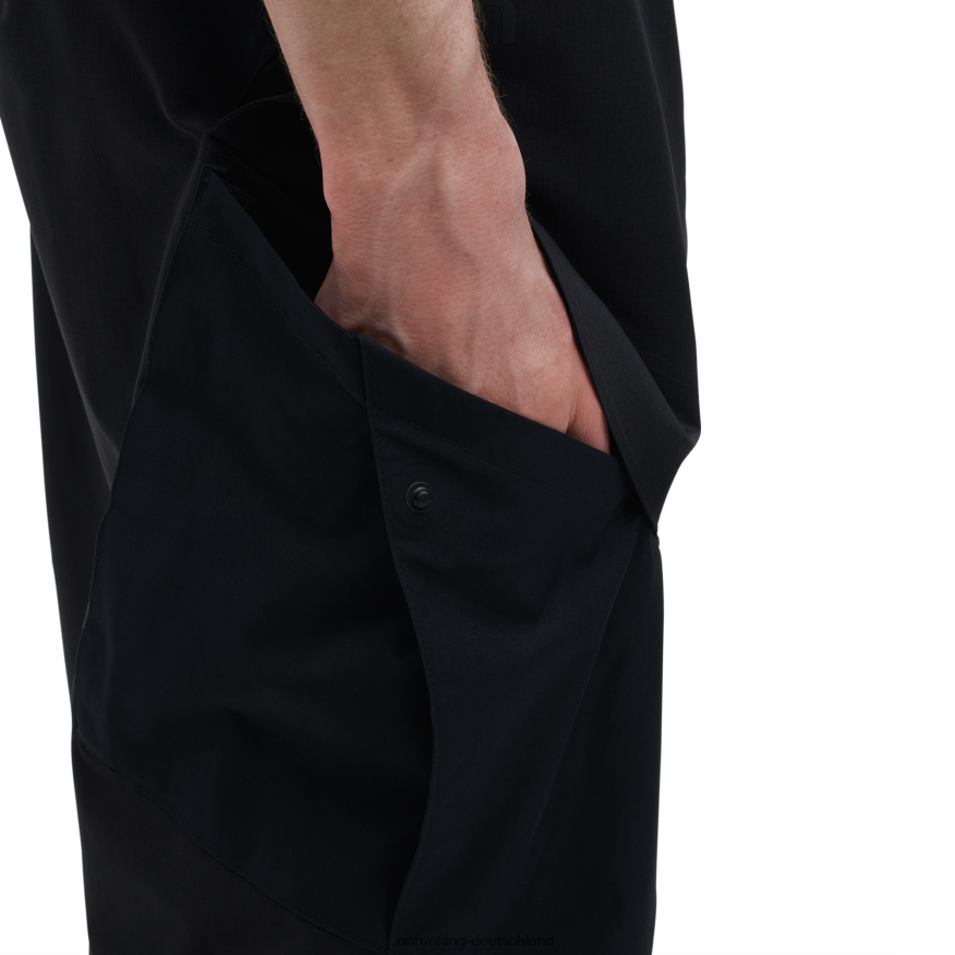 Männer 4TJ868933 Schwarz Entdeckerhose On Running