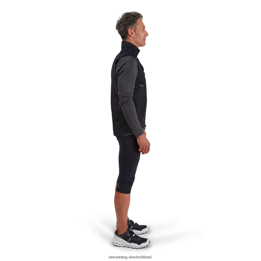 Männer 4TJ868972 Schwarz Trail-Strumpfhose On Running