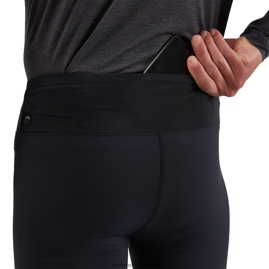 Männer 4TJ868972 Schwarz Trail-Strumpfhose On Running
