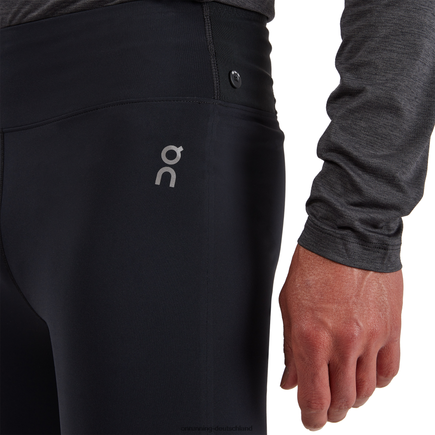 Männer 4TJ868972 Schwarz Trail-Strumpfhose On Running