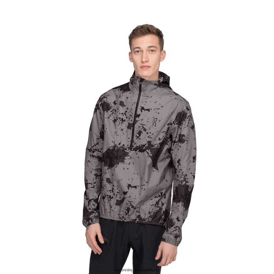 Männer 4TJ868631 Sonnenfinsternis/Schwarz wasserdichter Anorak On Running