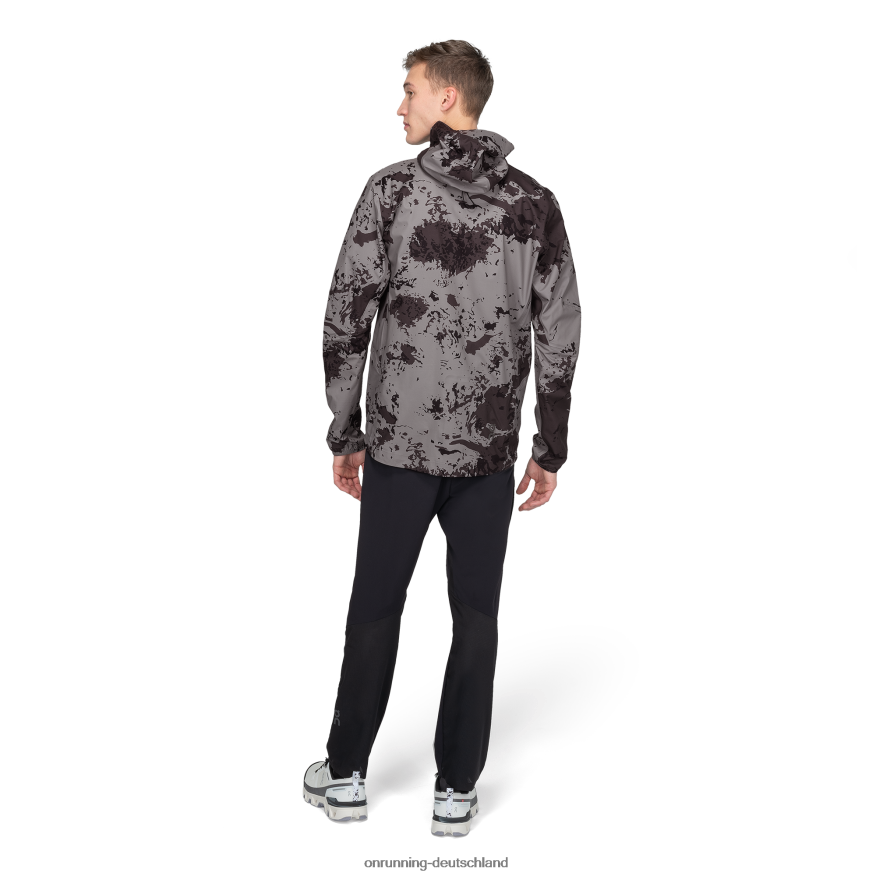 Männer 4TJ868631 Sonnenfinsternis/Schwarz wasserdichter Anorak On Running