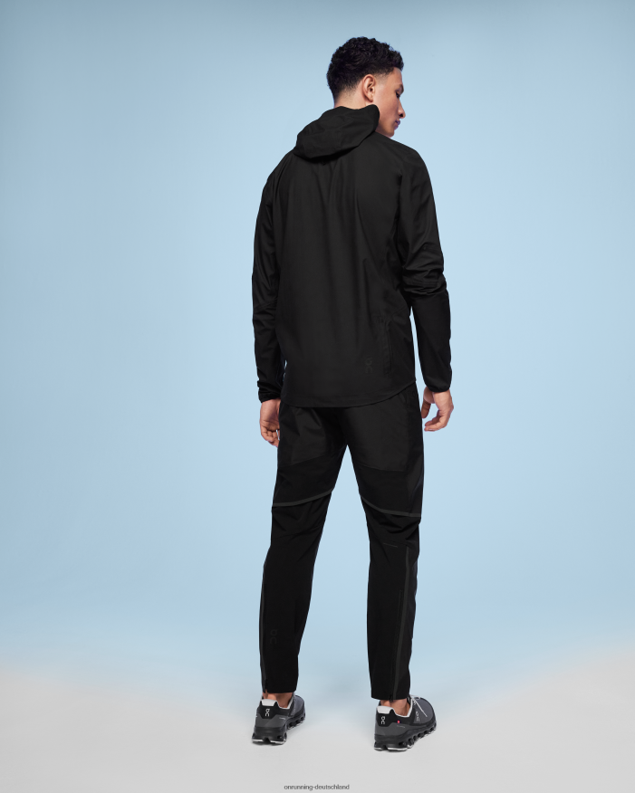 Männer 4TJ868633 Schwarz wasserdichter Anorak On Running