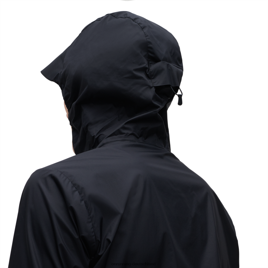 Männer 4TJ868721 schwarzer Schatten Wetterjacke On Running