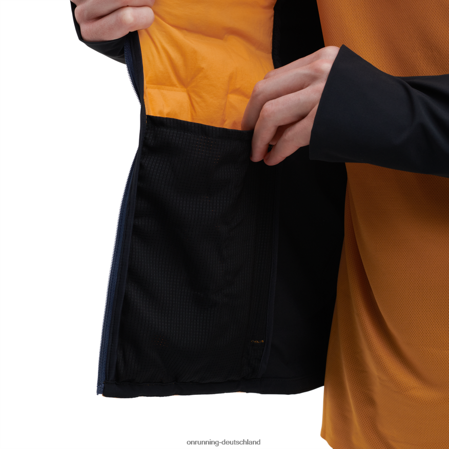 Männer 4TJ868805 mango/schwarz Klimajacke On Running