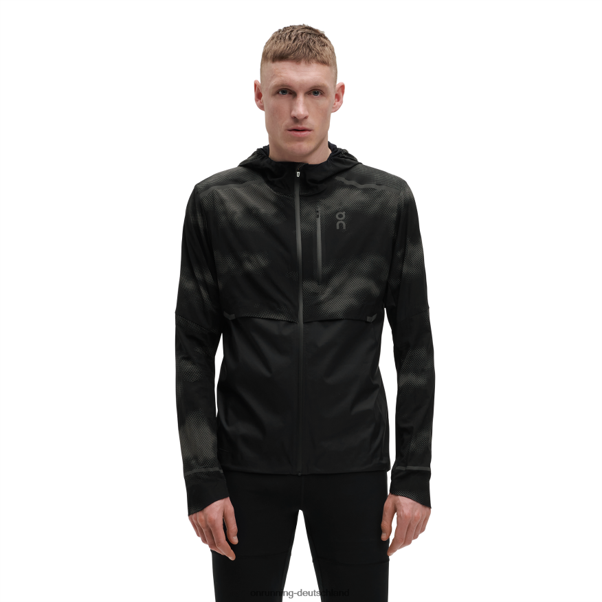 Männer 4TJ868901 Schwarz Wetterjacke Lumos On Running