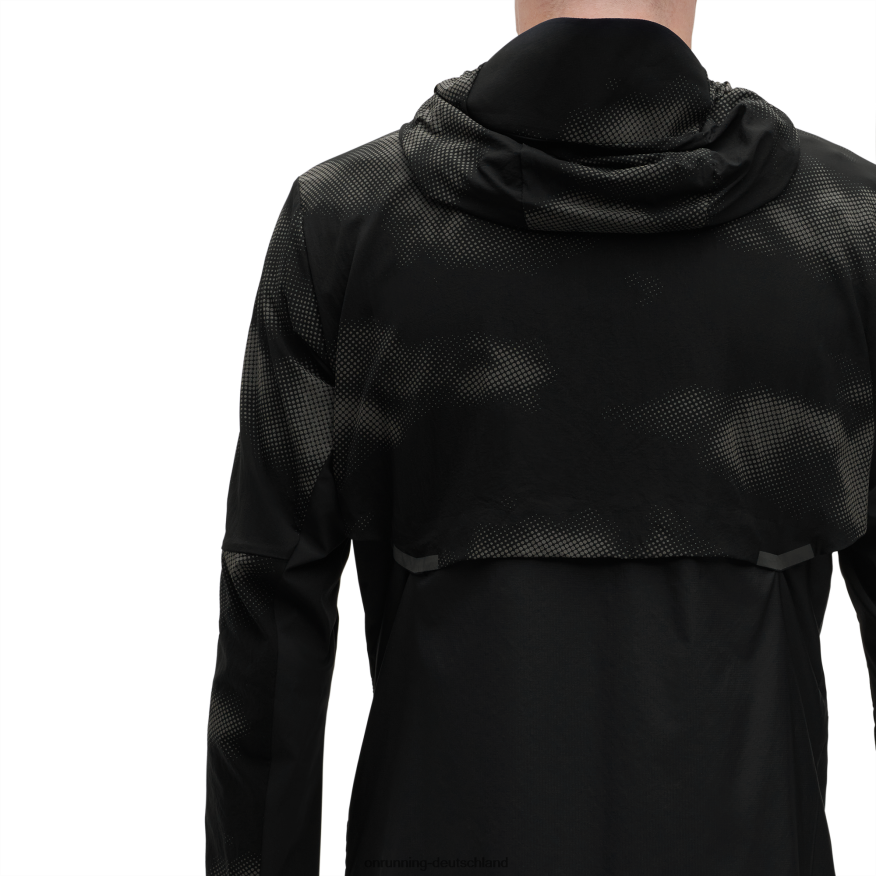 Männer 4TJ868901 Schwarz Wetterjacke Lumos On Running