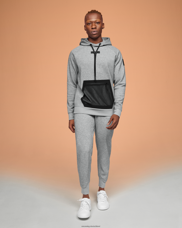 Männer 4TJ868553 grau Kapuzenpullover On Running