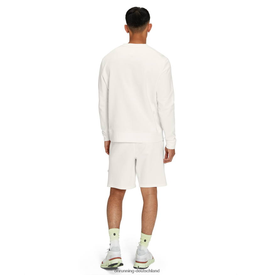 Männer 4TJ868634 ungefärbt-weiß Sweat-Shorts On Running