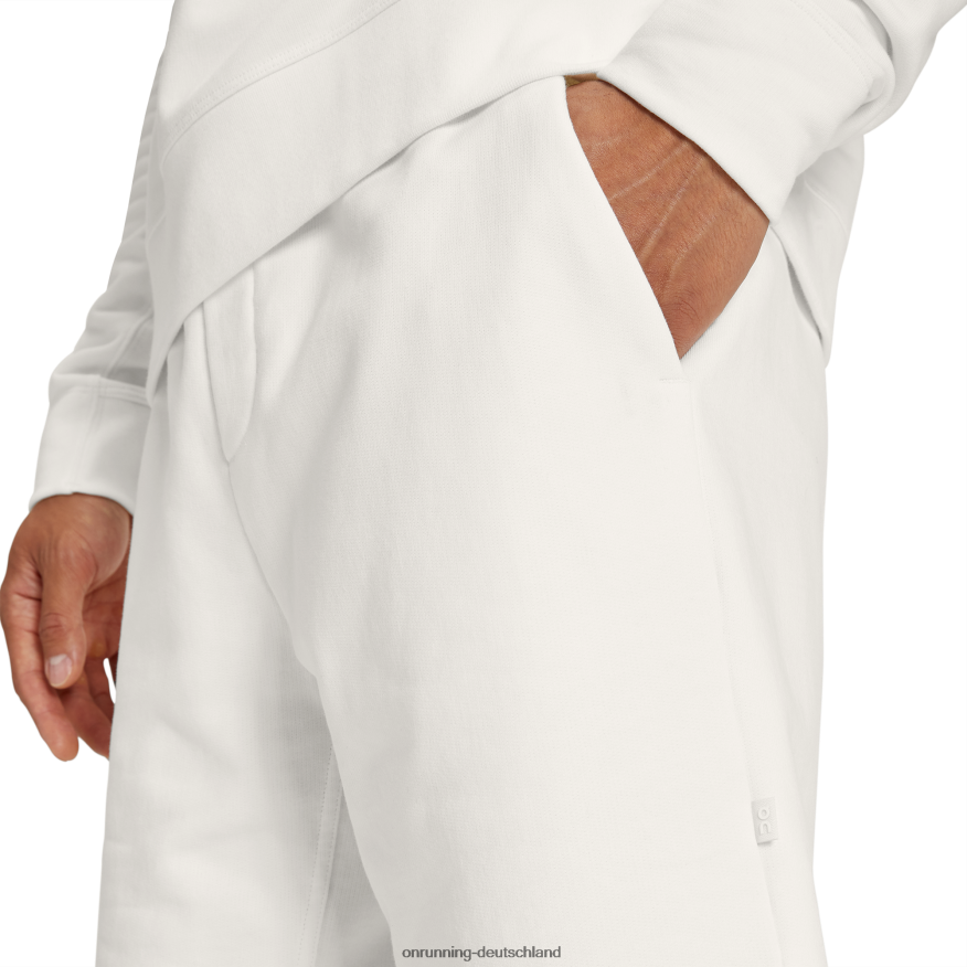 Männer 4TJ868634 ungefärbt-weiß Sweat-Shorts On Running