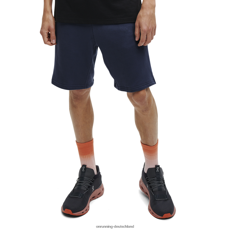 Männer 4TJ868635 Marine Sweat-Shorts On Running