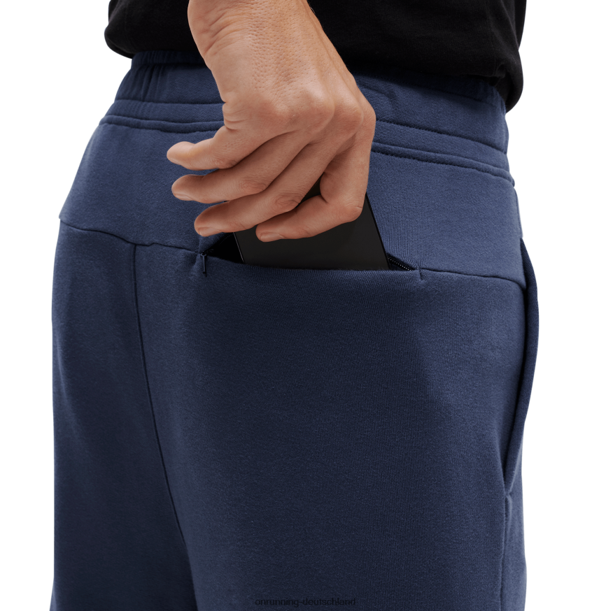 Männer 4TJ868635 Marine Sweat-Shorts On Running