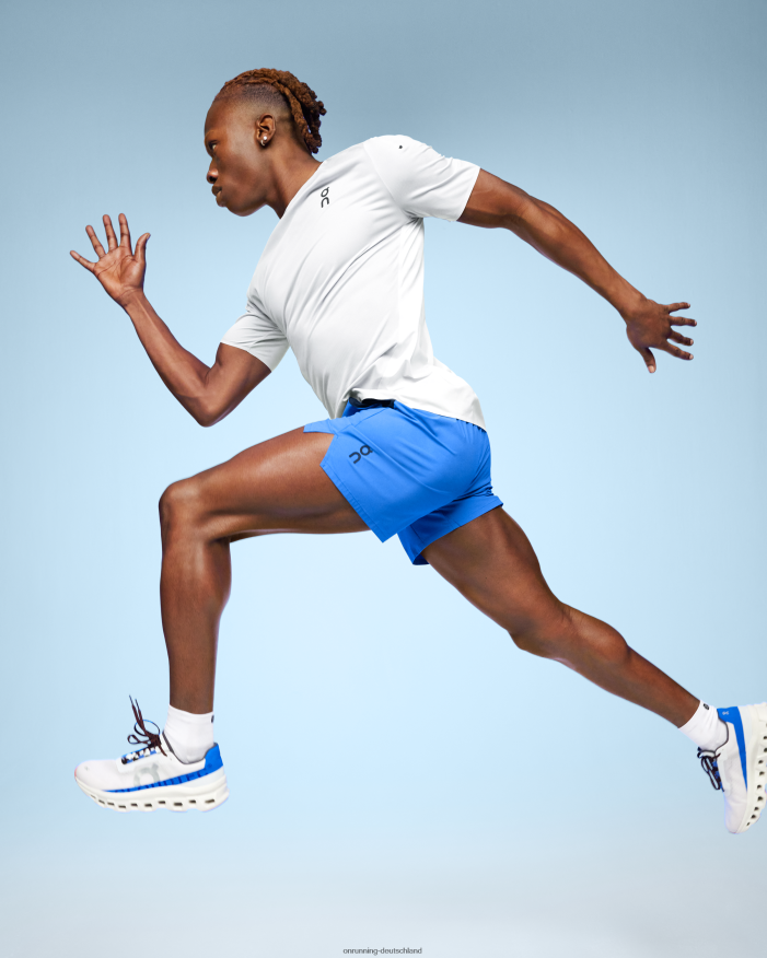 Männer 4TJ868696 Kobalt/Schwarz unverzichtbare Shorts On Running