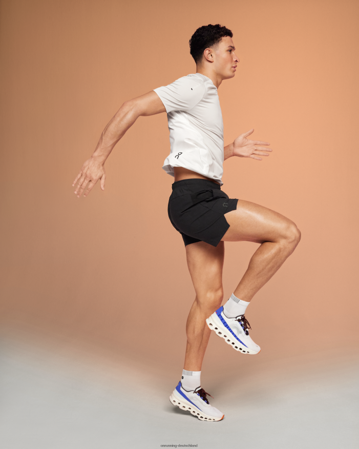 Männer 4TJ868697 Schwarz unverzichtbare Shorts On Running