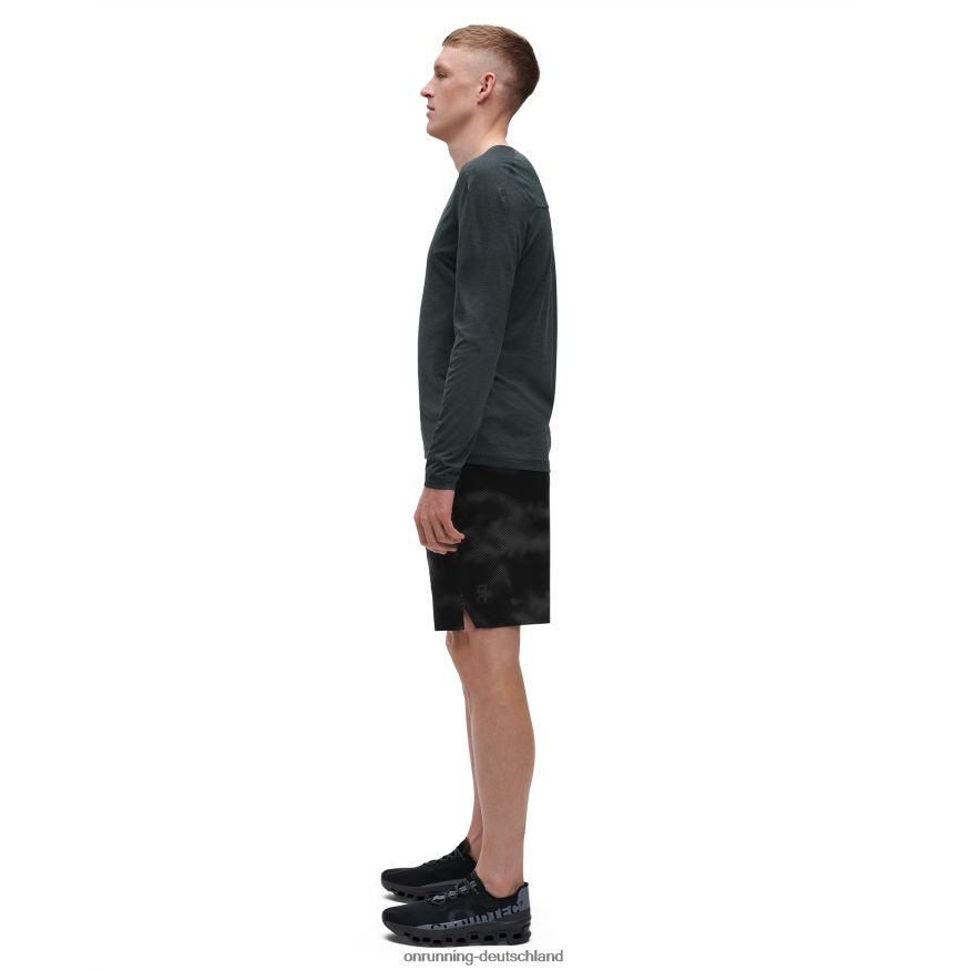 Männer 4TJ868902 Schwarz Hybrid-Shorts Lumos On Running