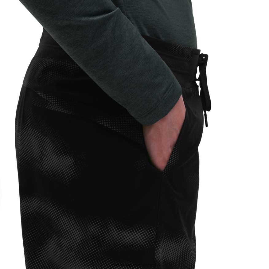 Männer 4TJ868902 Schwarz Hybrid-Shorts Lumos On Running