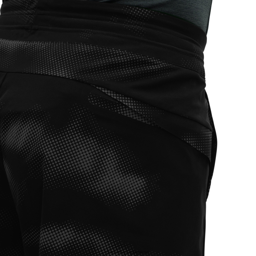 Männer 4TJ868902 Schwarz Hybrid-Shorts Lumos On Running