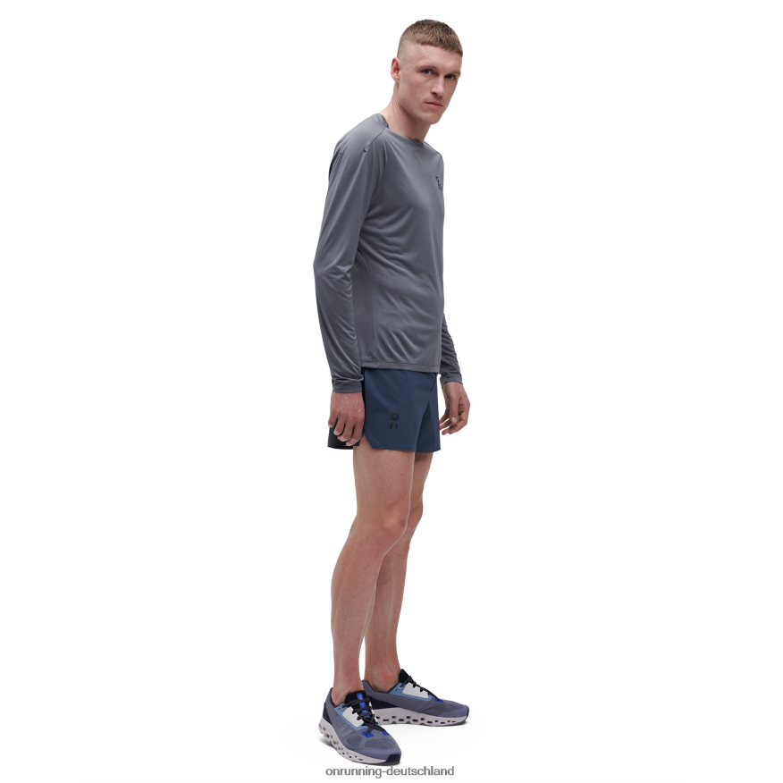 Männer 4TJ868930 Denim/Schwarz 5 leichte Shorts On Running