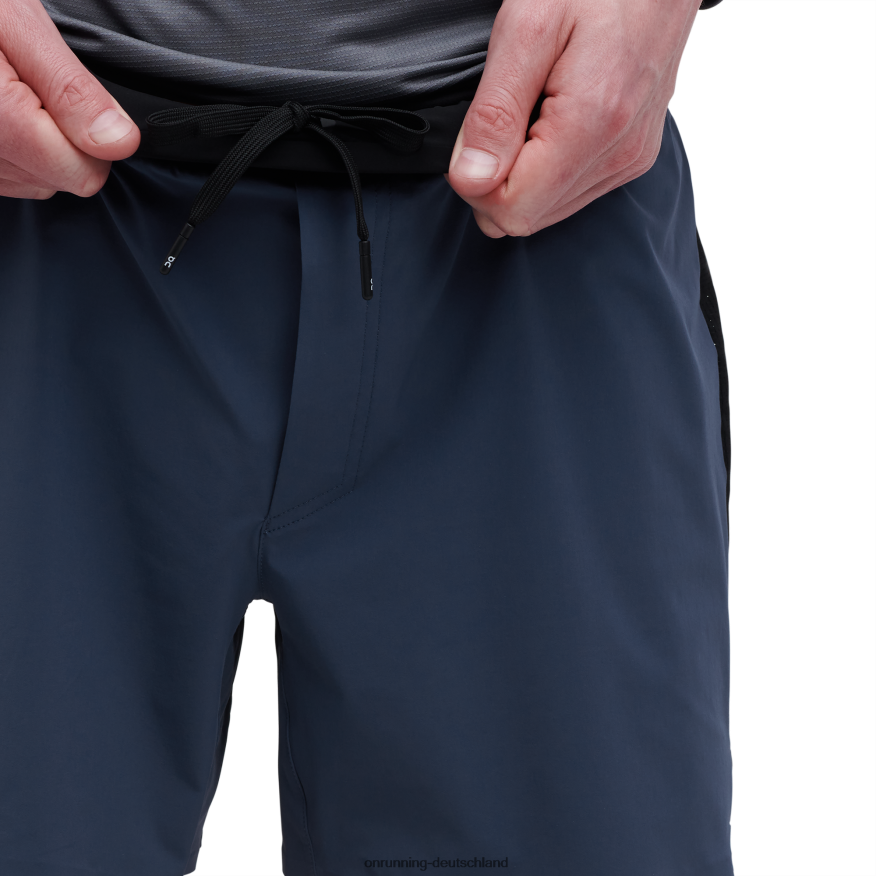 Männer 4TJ868930 Denim/Schwarz 5 leichte Shorts On Running